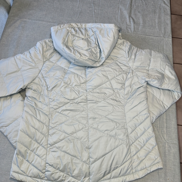 Columbia Women's Heavenly Hooded Jacket Omni-heat Size L - Picture 8 of 9